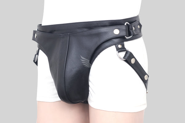 Elite Leather Jockstrap