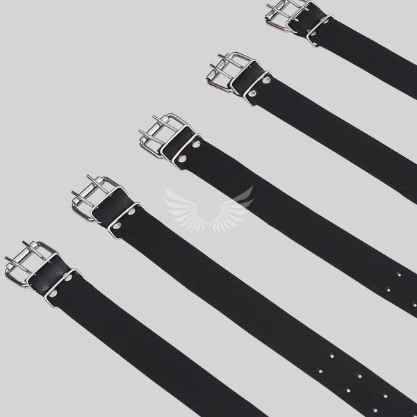 Leather Bondage Set Restraints of 3-12 Adjustable belts